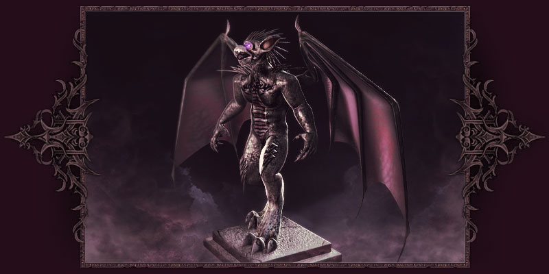 Saurian gargoyle Saurian gargoyle
