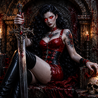 Lady in Red Logo