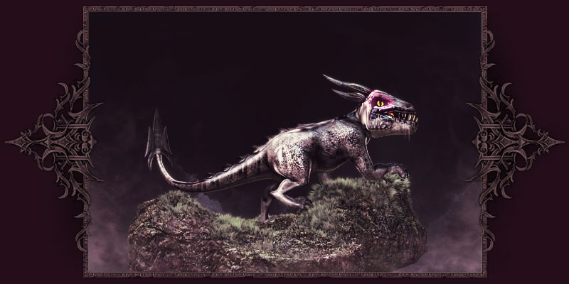 Young hybrid dragon